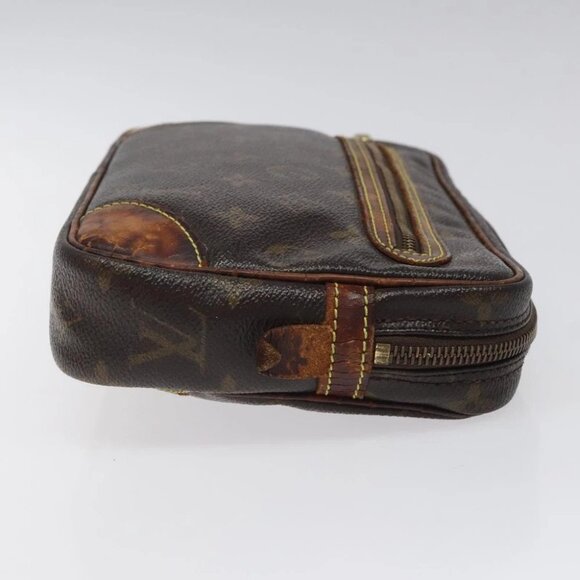 LOUIS VUITTON Monogram Marly Dragonne GM Clutch Bag - Picture 6 of 14